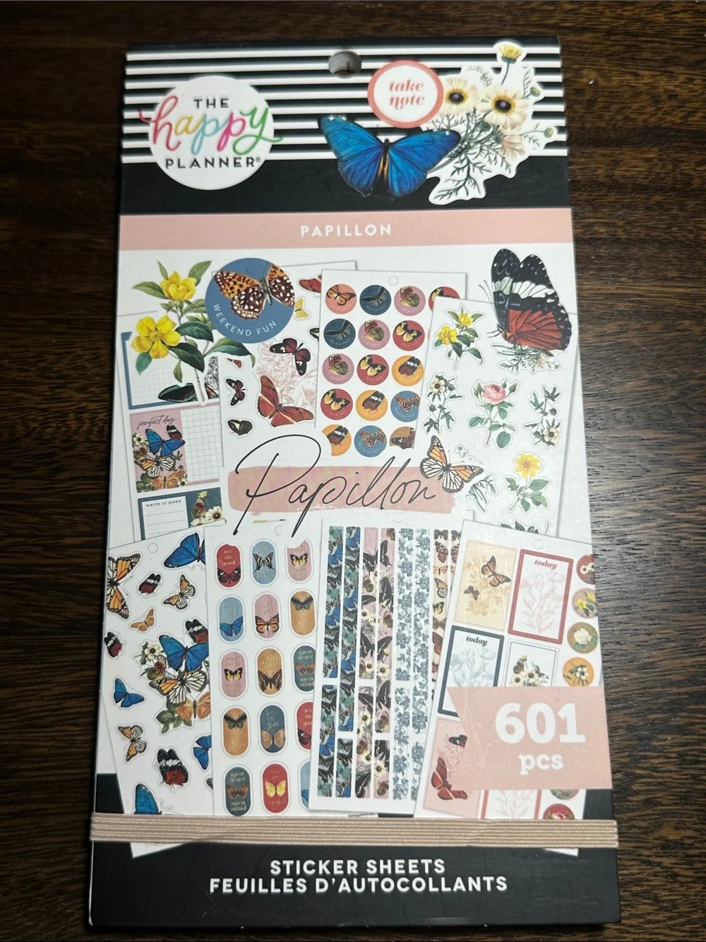 The Happy Planner Papillon Butterfly Sticker Set 3/$25